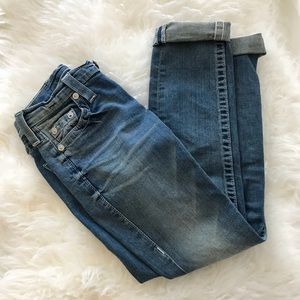 True Religion Fitted Boyfriend Jeans